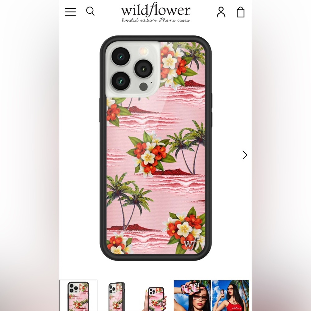 Wildflower iPhone 13 Pro Max Case